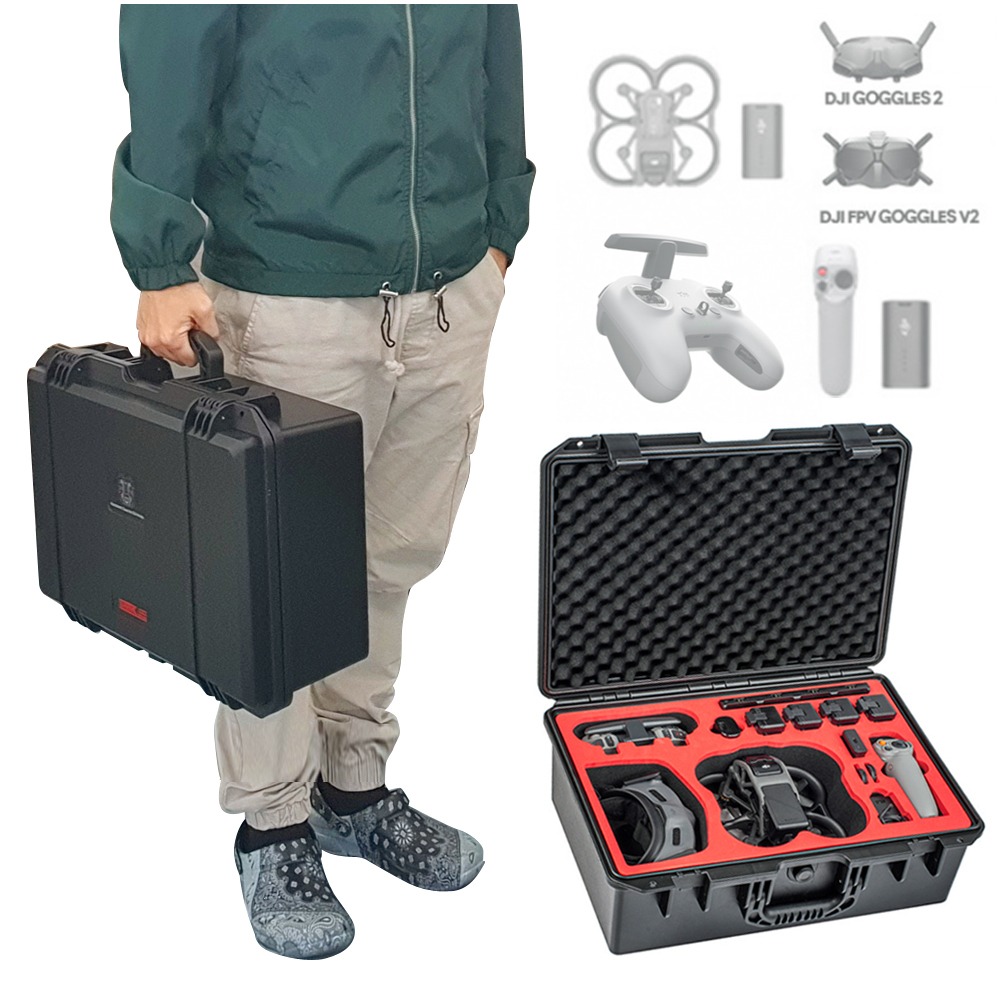 DJI 아바타 가방 하드케이스 FPV 조종기 배터리 고글2 수납 AVATA STARTRC
