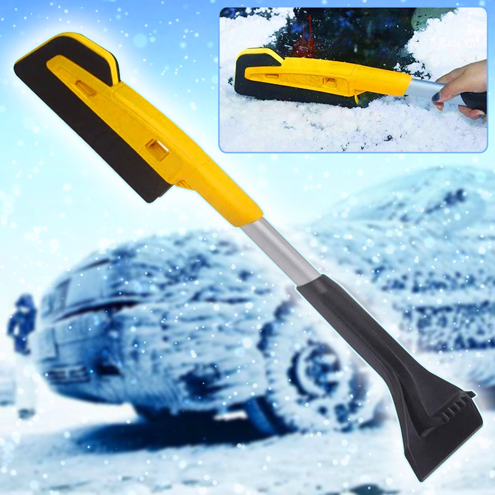 차량용 눈 성애 성에 얼음 쌓임 치우기 방지 제설기 물기 제거 제거기 도구 [3단 분리 파우치]