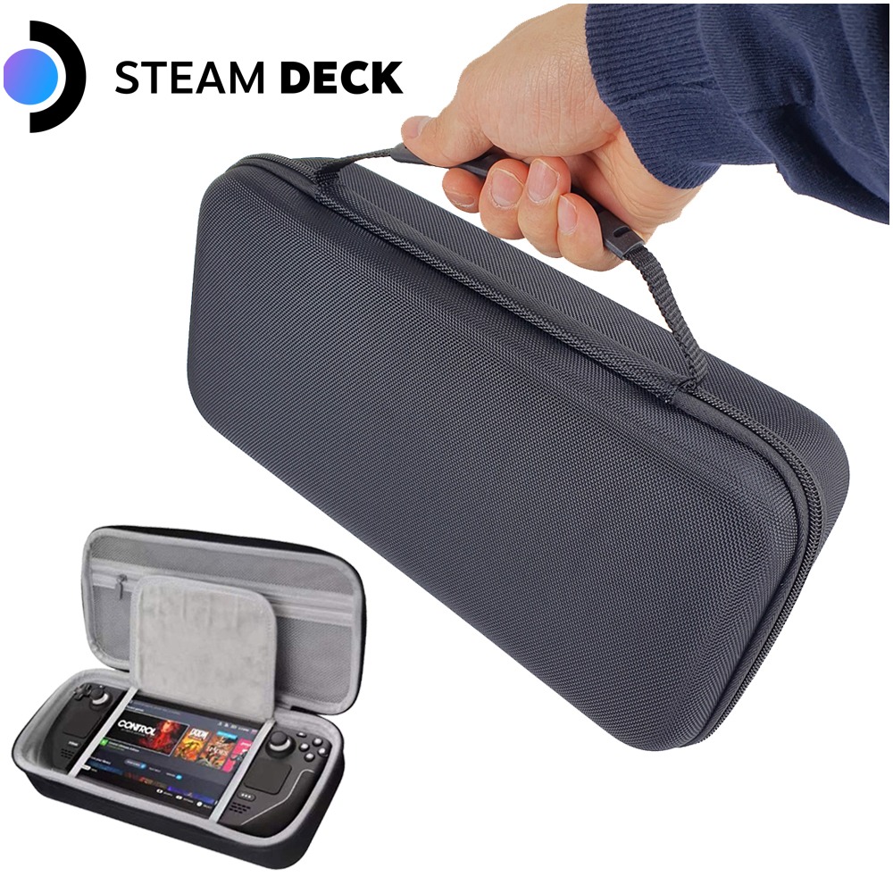 스팀덱 STEAM DECK 데크 악세사리 휴대용 보호 보관 수납 가방 하드 커버 EVA 케이스